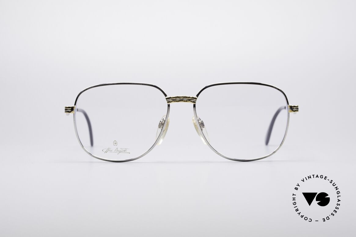 Bugatti EB500 Classic Luxury Eyeglasses, vintage eyeglasses of the Ettore BUGATTI Collection, Made for Men