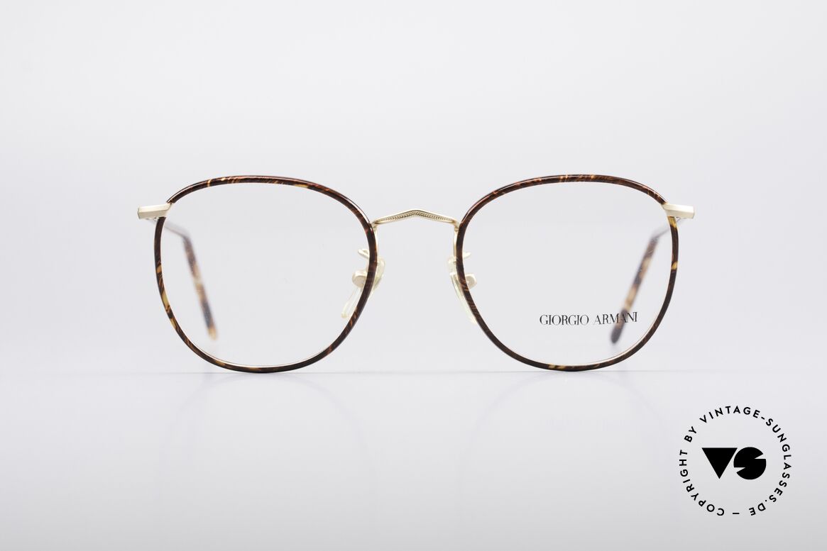 Giorgio Armani 141 Square Panto Glasses, timeless GIORGIO ARMANI vintage designer glasses, Made for Men
