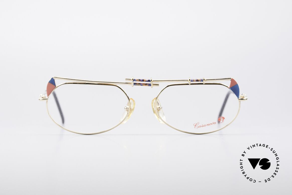 Casanova FC16 Artful Vintage Frame, glamorous Casanova eyeglasses from the late 1980's, Made for Women