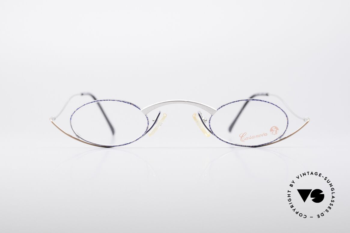Casanova LC44 Artistic Reading Glasses, extraordinary vintage reading glasses by CASANOVA, Made for Men and Women