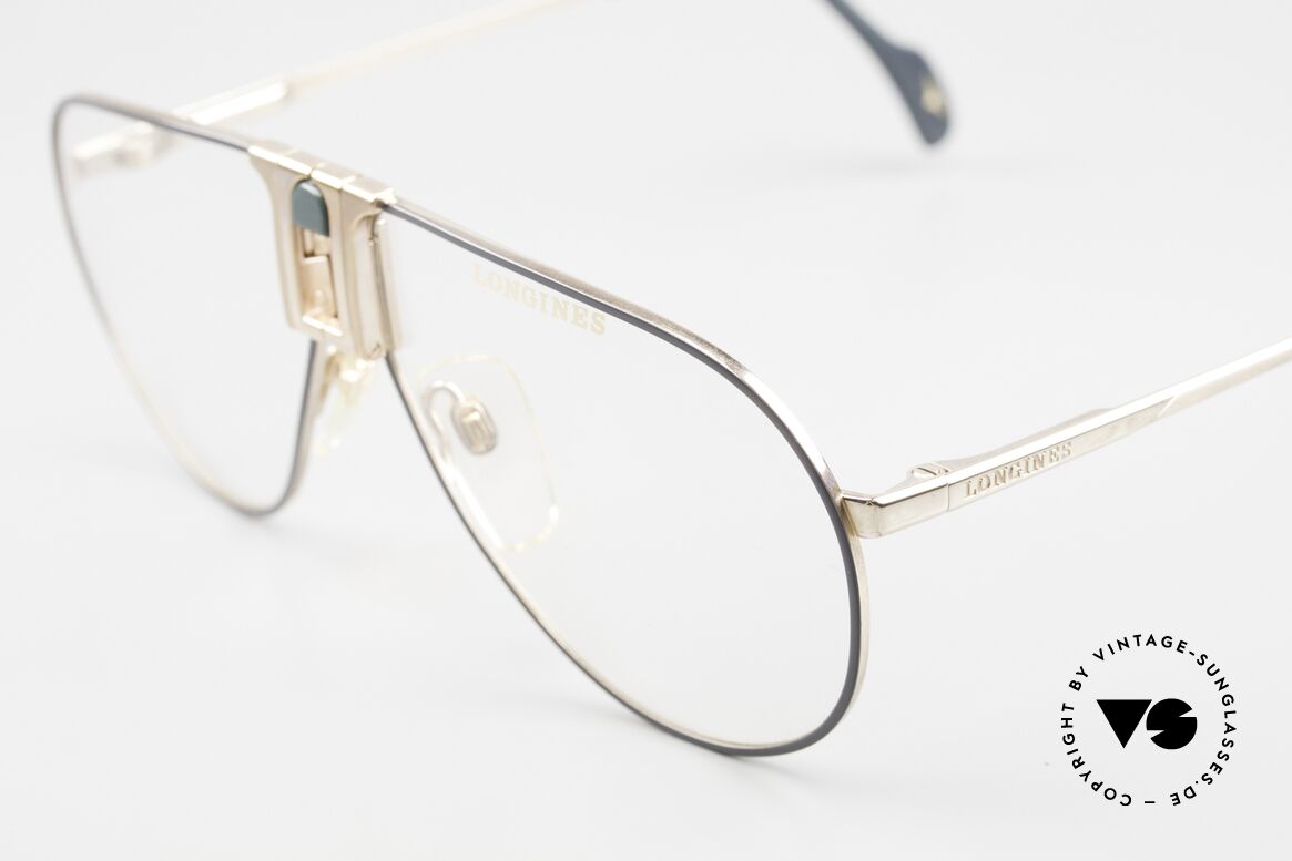 Longines 0154 1980's Aviator Eyeglasses, luxury designer glasses for gentlemen; pure lifestyle!, Made for Men