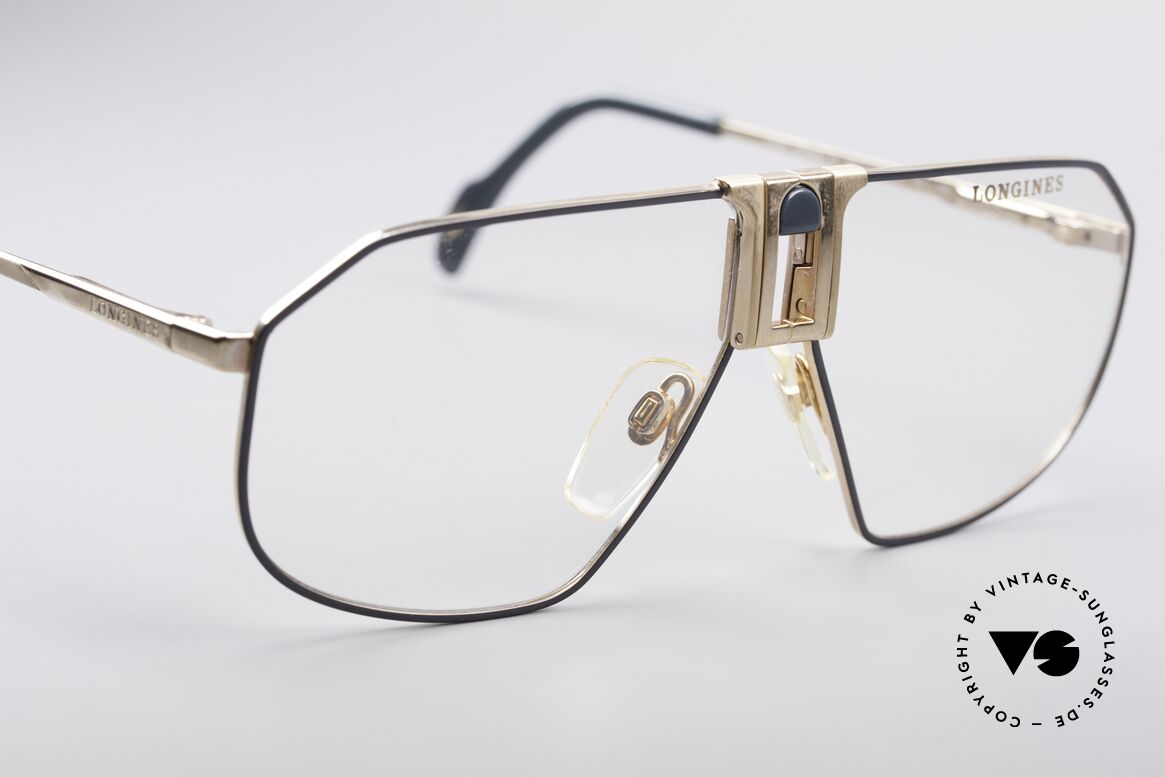 Longines 0153 80's Luxury Men's Frame, NO RETRO eyeglasses, but a true old 1980's ORIGINAL!, Made for Men