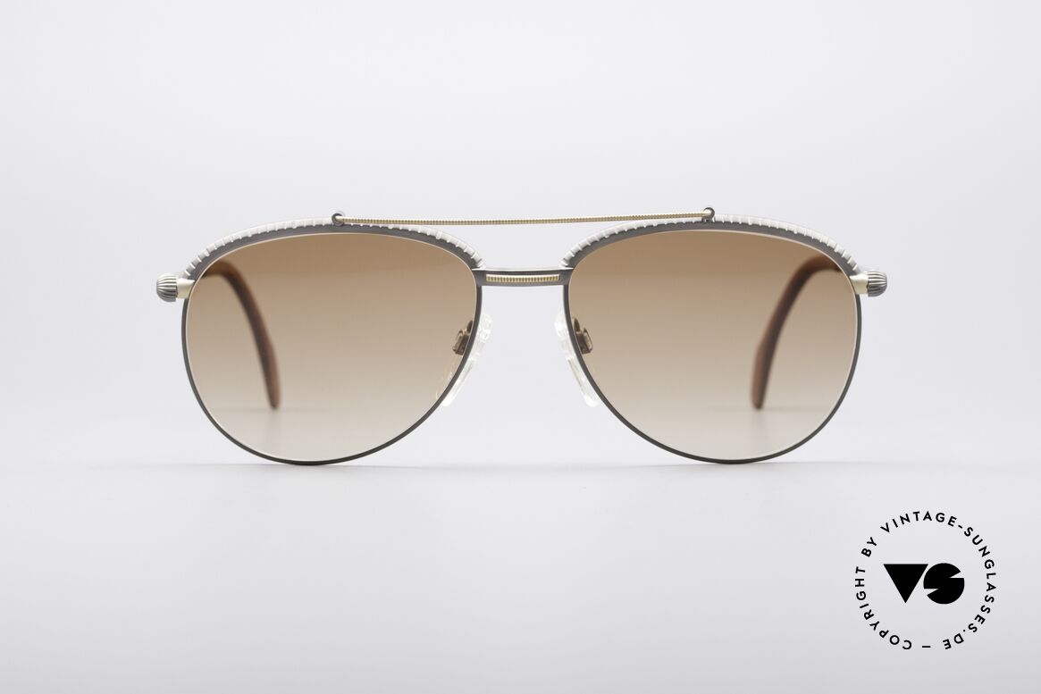 Longines 0161 80's Luxury Sunglasses, very noble vintage sunglasses by LONGINES from 1985, Made for Men