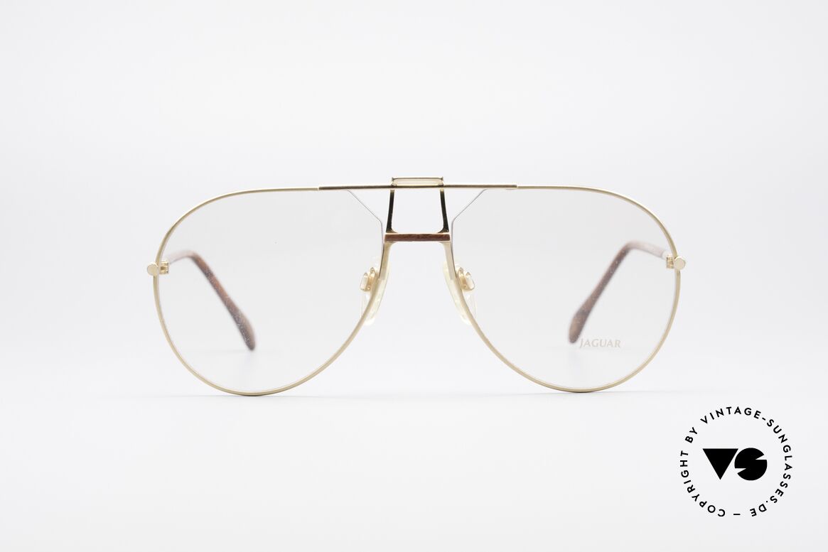 Jaguar 407 80's Luxury Accessory, "old british" aviator style eyeglasses by Jaguar, Made for Men