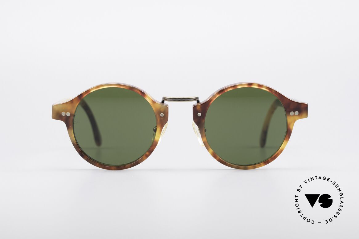 Giorgio Armani 341 Panto Sunglasses, timeless vintage Giorgio Armani designer sunglasses, Made for Men