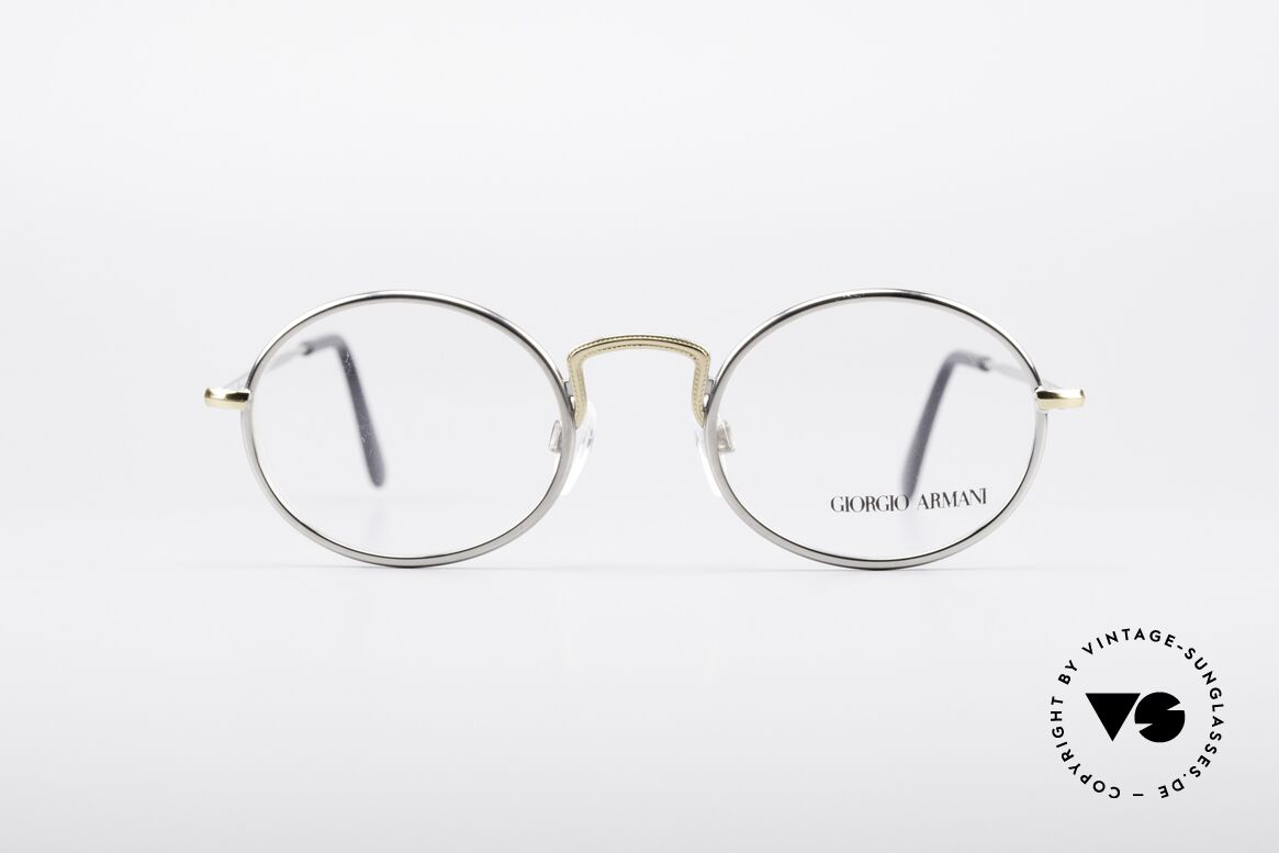 Giorgio Armani 156 Oval Vintage Eyeglasses 80's, vintage designer eyeglasses by GIORGIO ARMANI, Made for Men and Women