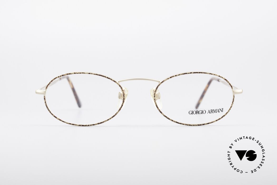 Giorgio Armani 125 Oval Vintage Frame, vintage designer eyeglasses by GIORGIO ARMANI, Made for Men and Women