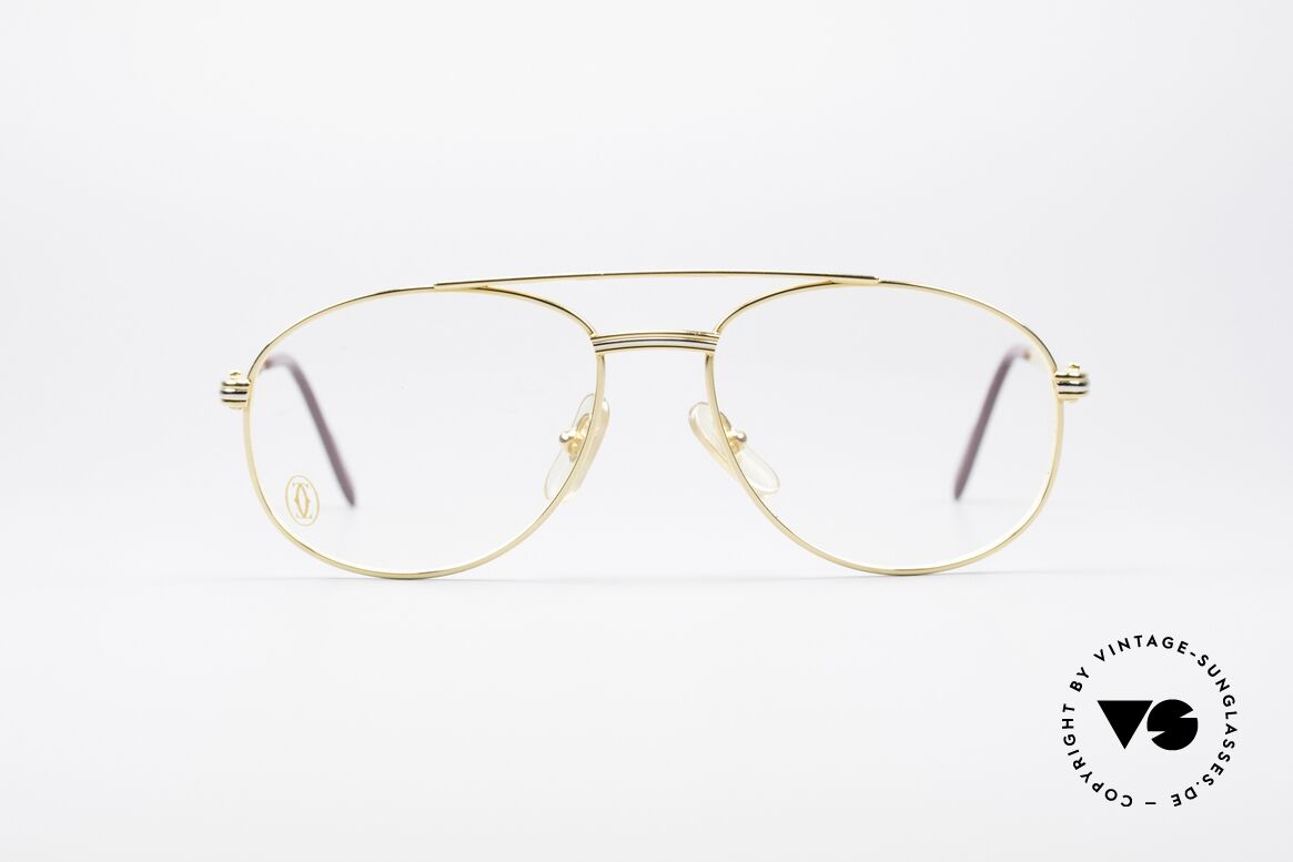 Cartier Driver 90's Luxury Eyeglasses, precious Cartier eyeglasses for men of the mid 1990's, Made for Men