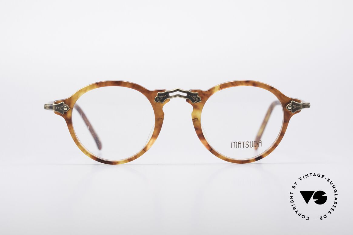 Matsuda 2837 Designer Panto Glasses, vintage designer glasses by Matsuda in premium quality, Made for Men