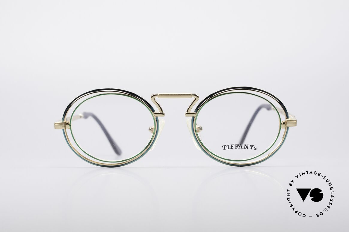 Tiffany T17 Vintage Jewelry Eyeglasses, amazing Tiffany vintage 90's designer eyeglass-frame, Made for Women