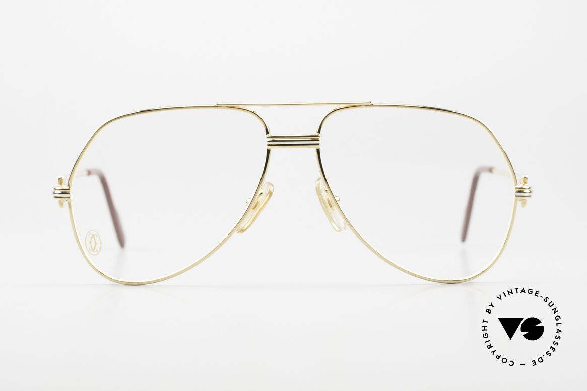 Cartier Vendome LC - M Luxury Aviator Frame 22ct, Vendome = the most famous eyewear design by CARTIER, Made for Men