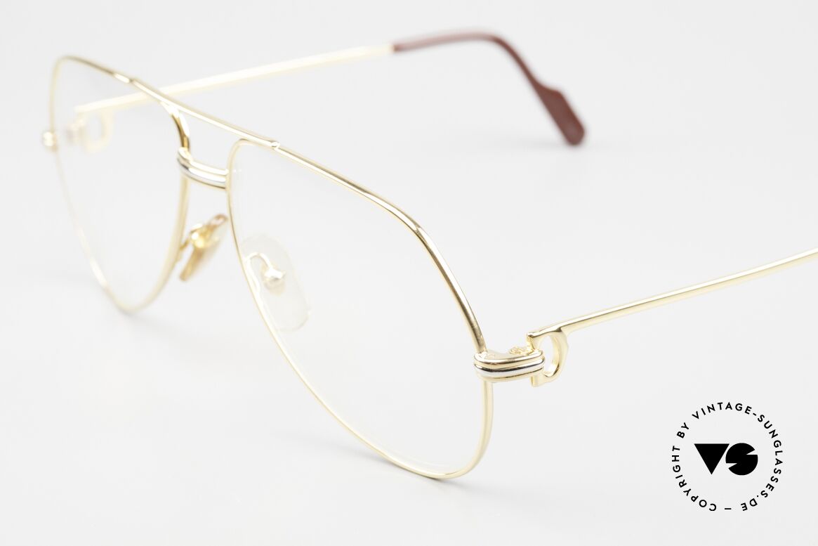 Cartier Vendome LC - M Luxury Aviator Frame 22ct, worn by musician David Bowie (festival de Cannes, '83), Made for Men