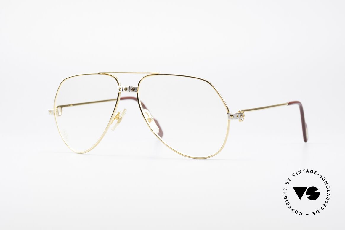 Cartier Vendome Santos - M James Bond Glasses Original, Vendome = the most famous eyewear design by CARTIER, Made for Men