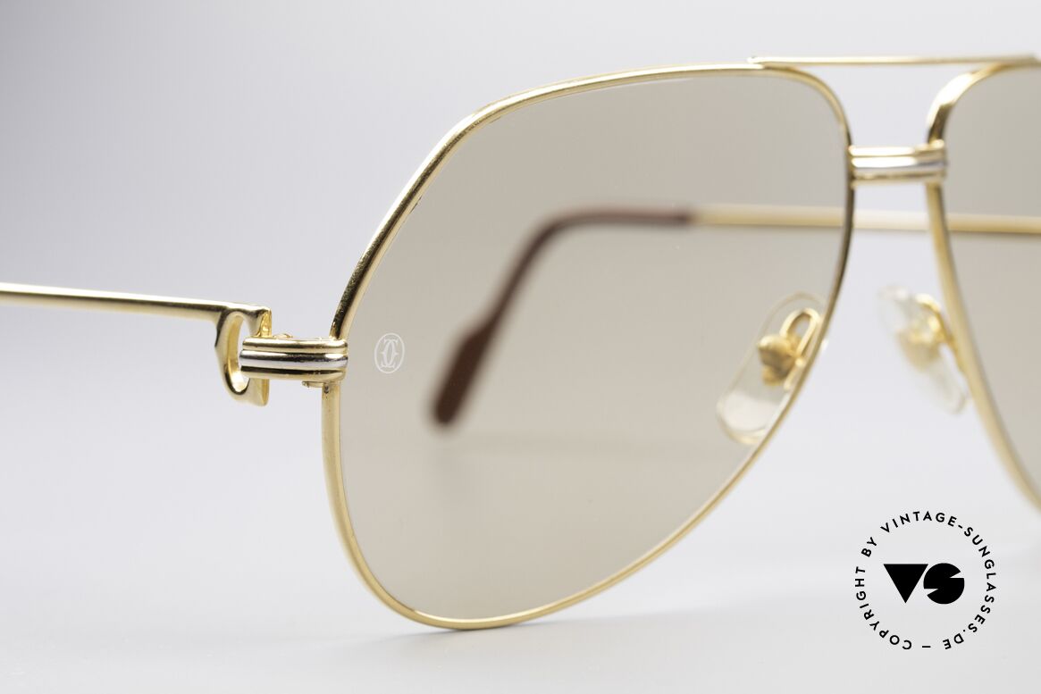 Cartier Vendome LC - L Mineral Lens With Cartier Logo, orig. mineral lenses (100% UV prot.) with Cartier logos, Made for Men