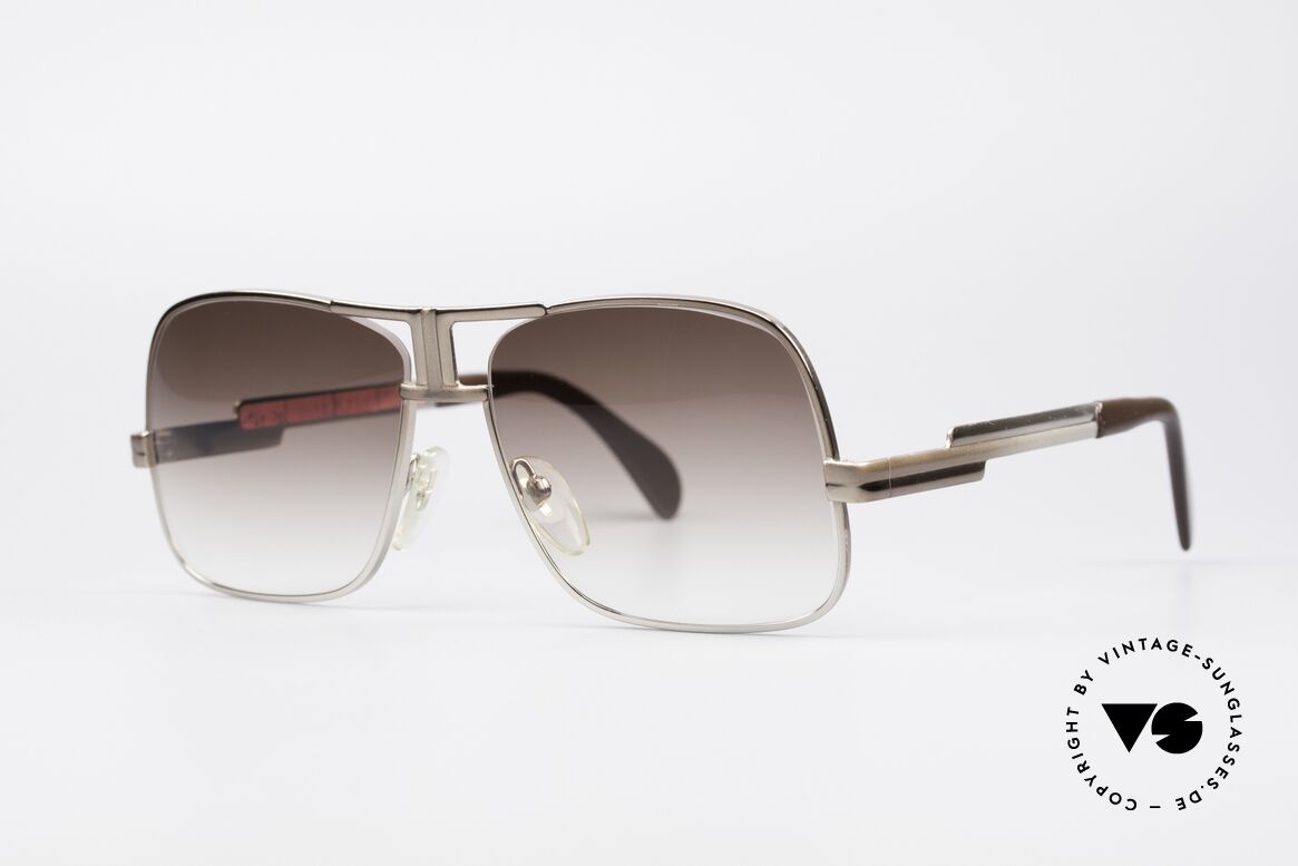 Cazal 701 Ultra Rare 70's Sunglasses, unusual and well balanced frame finish, size 58/18, Made for Men