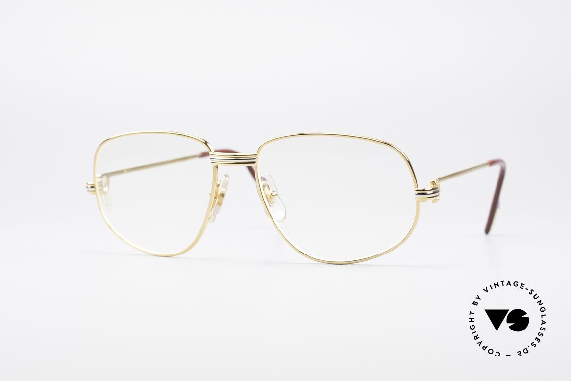 Cartier Romance LC - S Luxury Designer Frame Unisex, mod. "Romance" was launched in 1986 and made till 1997, Made for Men and Women