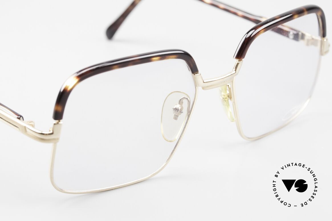 Cazal 704 70's Combi Glasses First Series, famous 'combi glasses' (metal frame with plastic temples), Made for Men