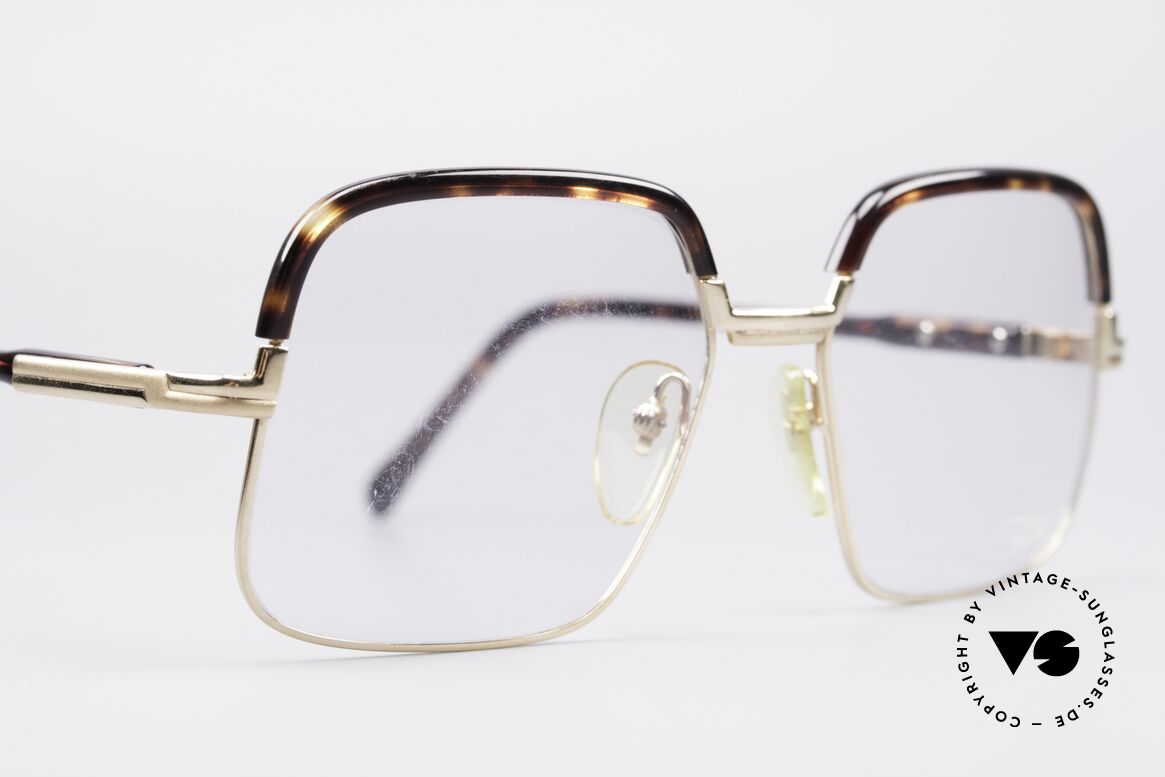 Cazal 704 70's Combi Glasses First Series, famous 'combi glasses' (metal frame with plastic temples), Made for Men
