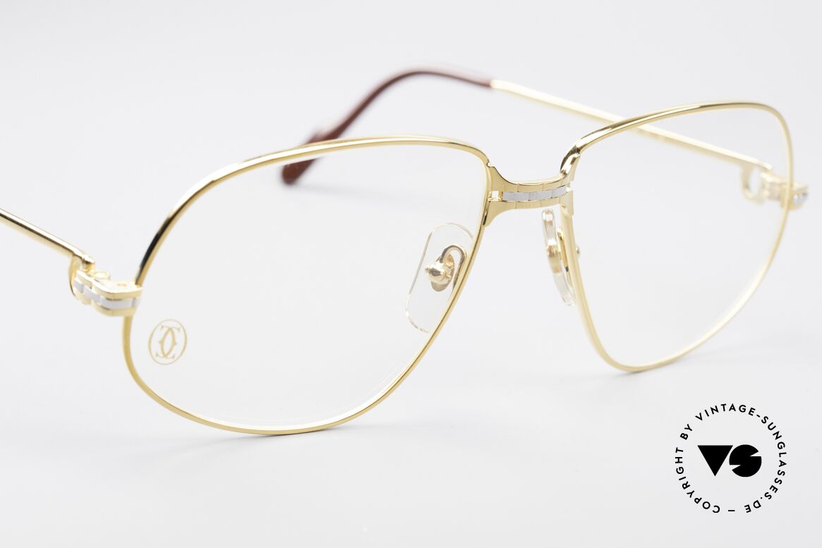 Cartier Panthere G.M. - L Vintage Luxury Eyeglasses, 22ct gold-plated finish (like all vintage Cartier originals), Made for Men