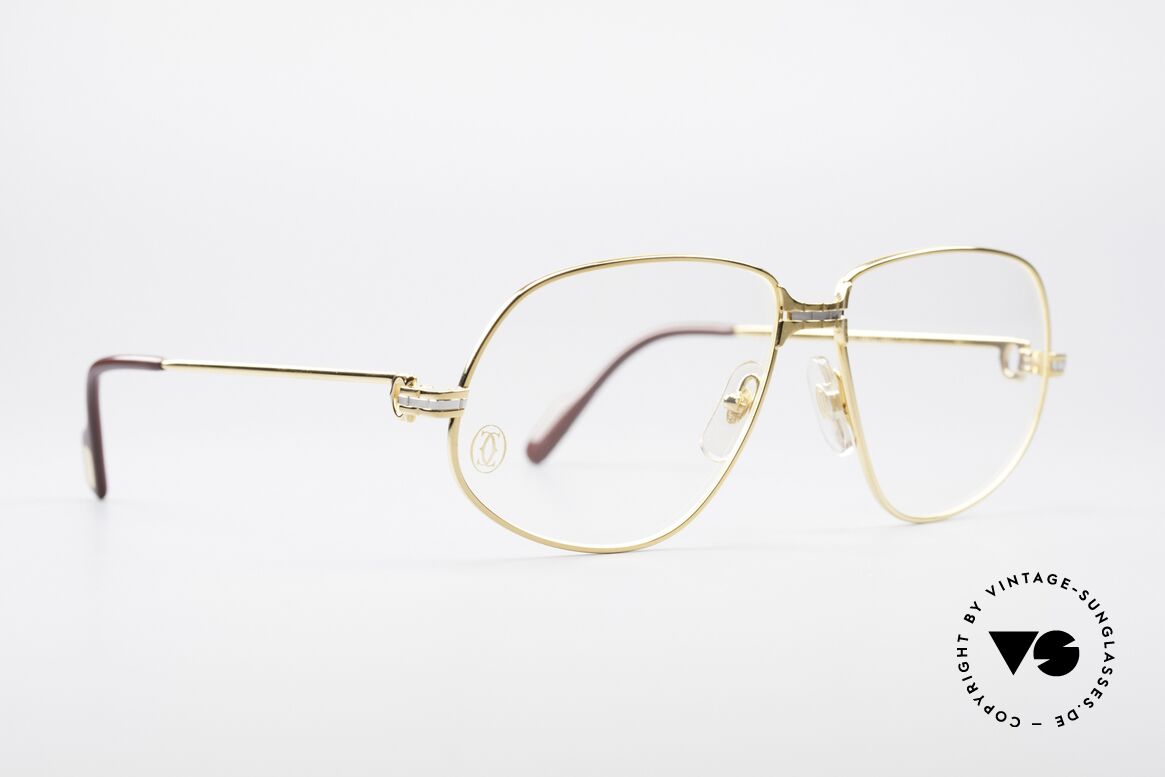Cartier Panthere G.M. - L 1980's Luxury Eyeglass-Frame, mod. "Panthère" was launched in 1988 and made till 1997, Made for Men