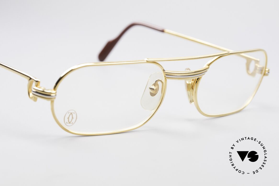 Cartier MUST LC - M Elton John Vintage Glasses, 22ct gold-plated frame (like all old Cartier originals), Made for Men