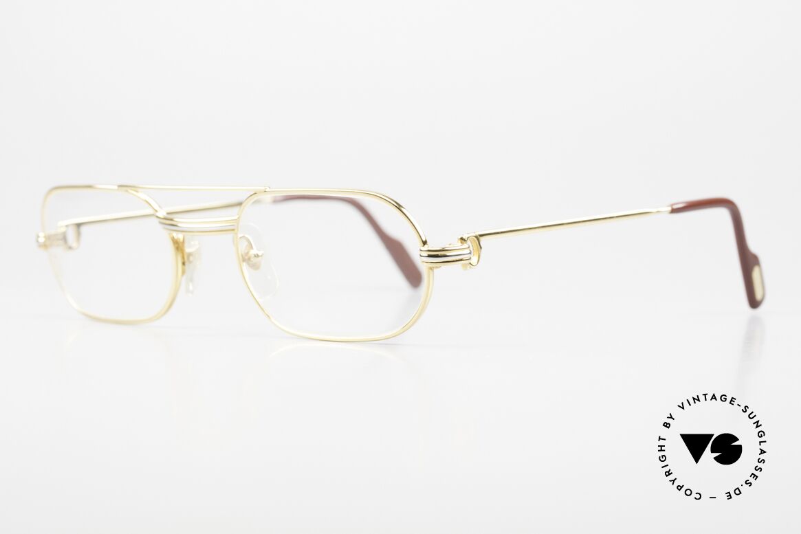 Cartier MUST LC - S Elton John Luxury Eyeglasses, worn by Elton John (video "I'm still standing", 1983), Made for Men