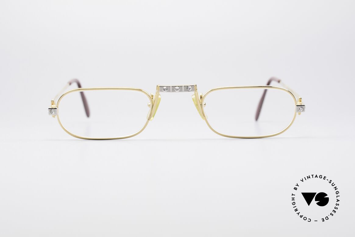 Cartier Demi Lune Santos Crystal Edition, Demi Lune = the world famous reading glasses by CARTIER, Made for Men and Women