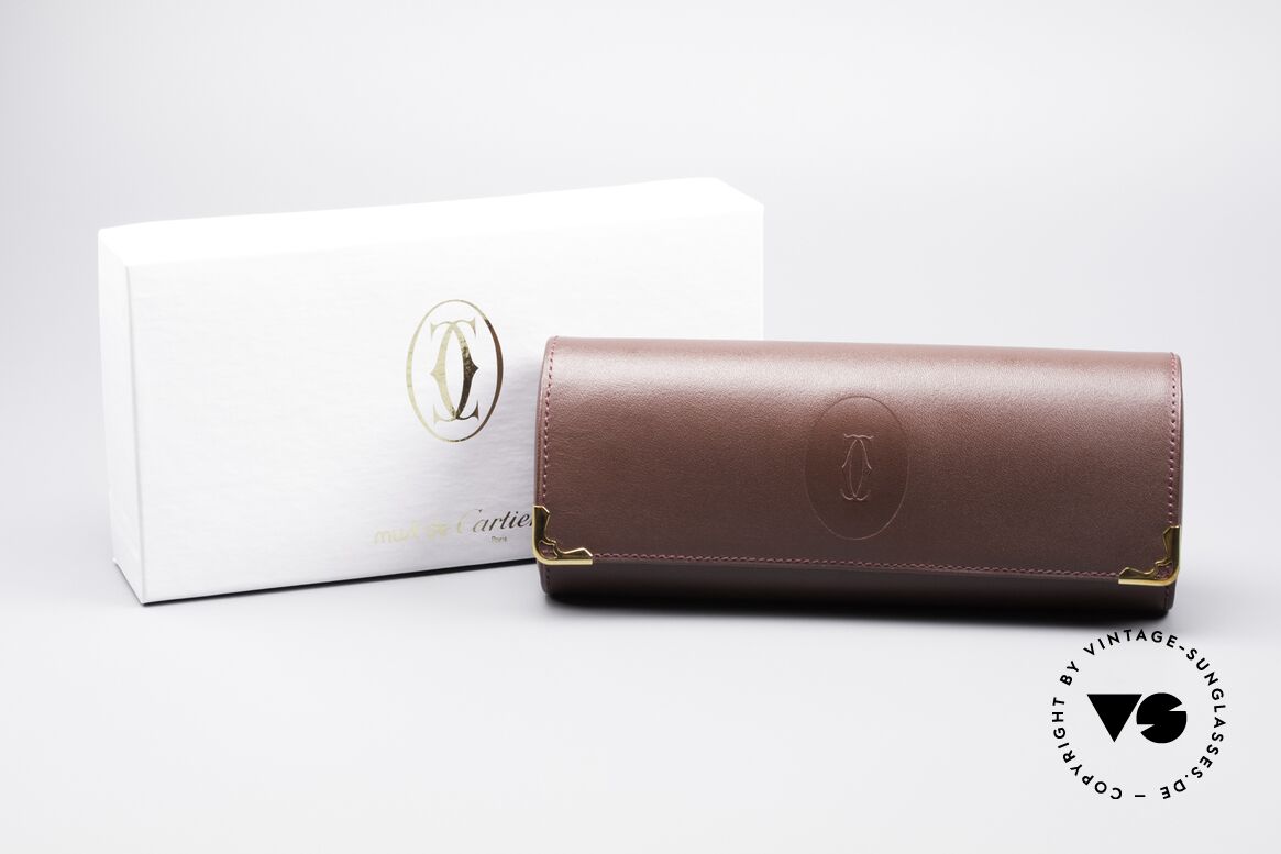Cartier_ Leather Case For all vintage Cartiers, CARTIER soft case for the old vintage glasses, Made for Men and Women Cartier_ Leather Case For all vintage Cartiers, CARTIER soft case for the old vintage glasses, Made for Men and Women