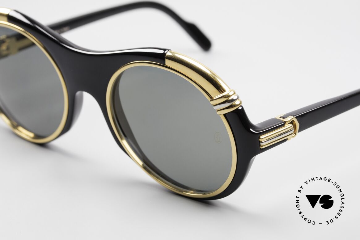 Cartier Diabolo Luxury Celebrity Shades 1991, with serial number, Cartier box, leather case & packing, Made for Men and Women
