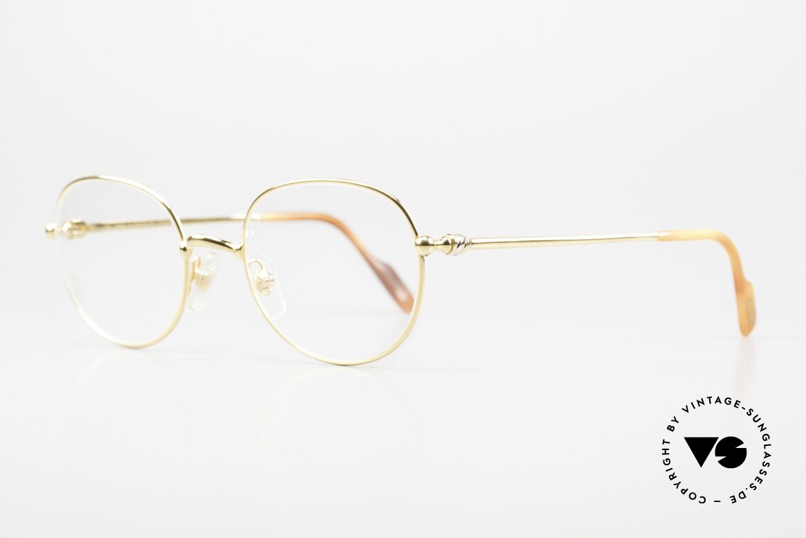 Cartier Antares - S Round 90's Luxury Eyewear, Antarès: the brightest star in the constellation Scorpius, Made for Men and Women
