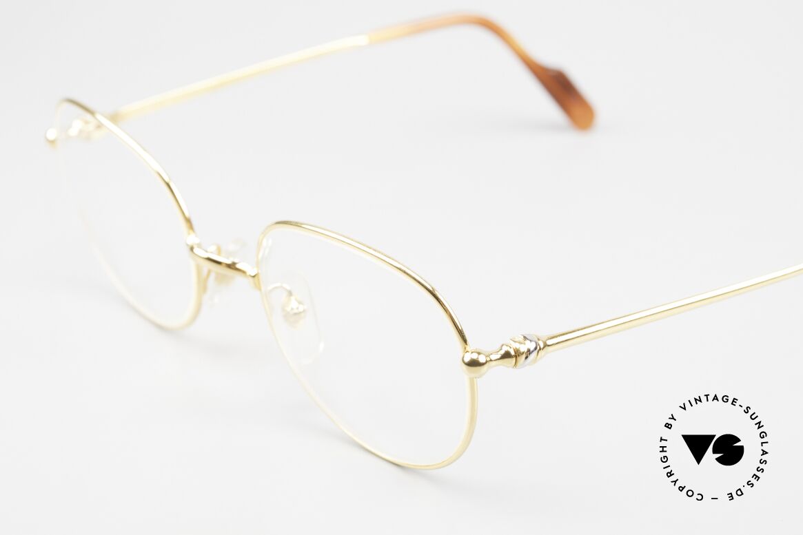 Cartier Antares - S Round 90's Luxury Eyewear, unworn unicum (incl. orig. Cartier box, case ... packing), Made for Men and Women