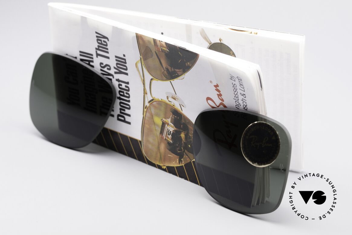 Ray Ban Wayfarer I Lenses B&L USA Mineral Lens, heat-treated (impact-resistant & scratch-resistant), Made for Men and Women