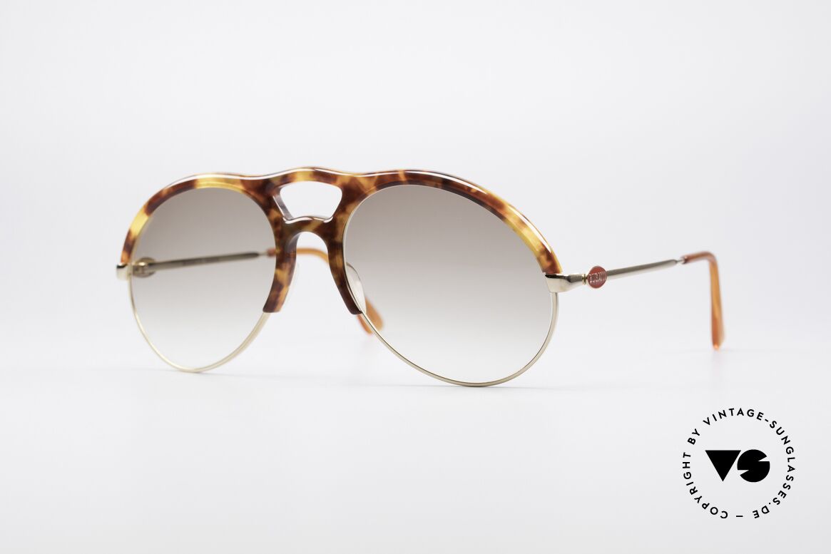 Bugatti 64900 Tortoise Optic 80's Glasses, precious BUGATTI vintage luxury sunglasses for men, Made for Men