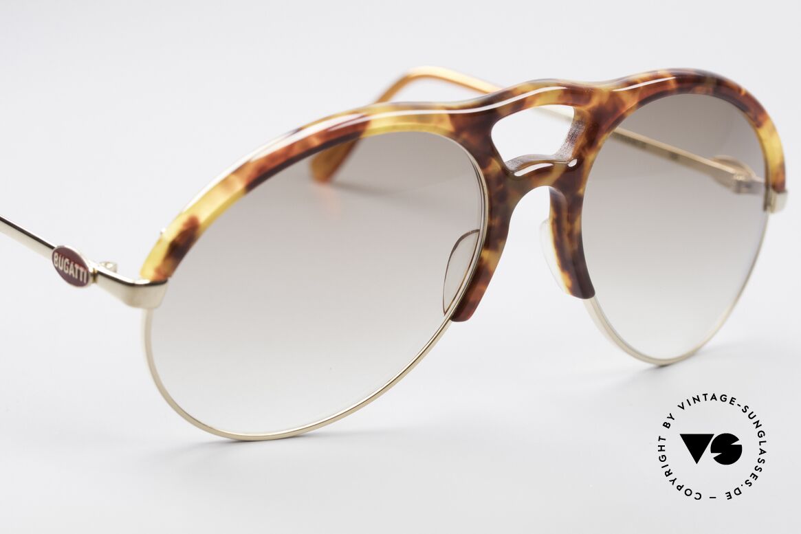 Bugatti 64900 Tortoise Optic 80's Glasses, new old stock (like all our old BUGATTI ORIGINALS), Made for Men