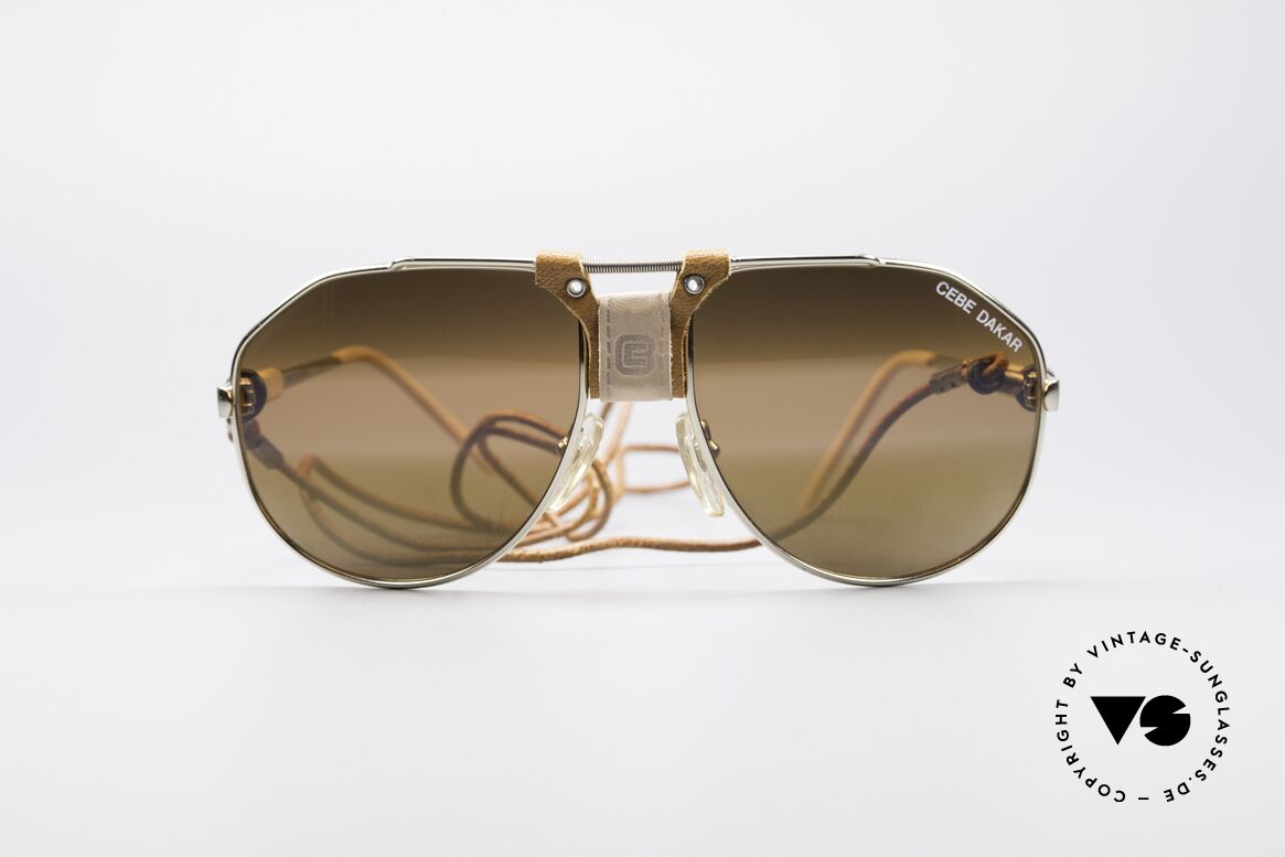 Cebe Dakar Vintage Rallye Sunglasses, vintage Cebe sports shades - made for extreme purpose, Made for Men