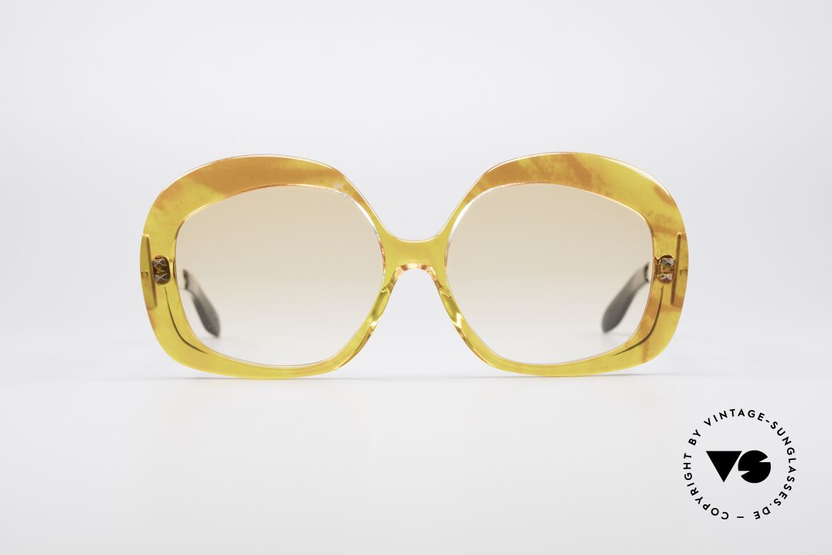 Pierre Cardin 734 XXL 70's Sunglasses, designer sunglasses of the 1970's by Pierre Cardin, Made for Women