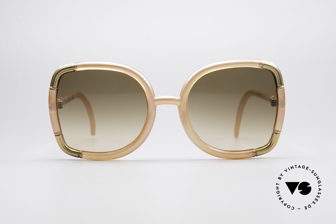 Ted Lapidus BK01 XXL 70's Sunglasses, the largest pair of vintage sunglasses by Ted Lapidus, Made for Women