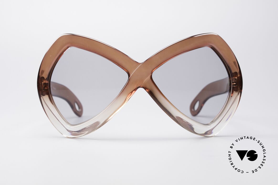 Nina Ricci NR3 Giant XXL 70's Shades, huge Nina Ricci designer sunglasses of the 1960's/70's, Made for Women