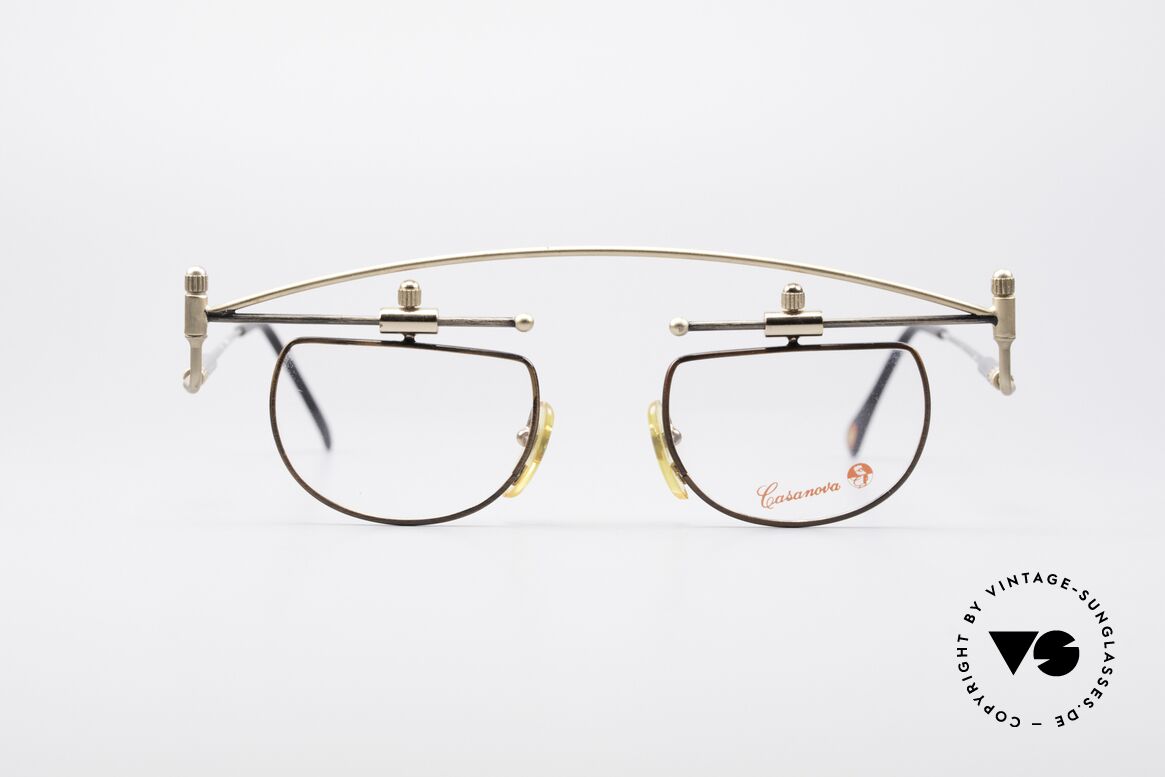 Casanova MTC-11 Vintage Art Frame, LIMITED Casanova art glasses from the early 1990's, Made for Men and Women