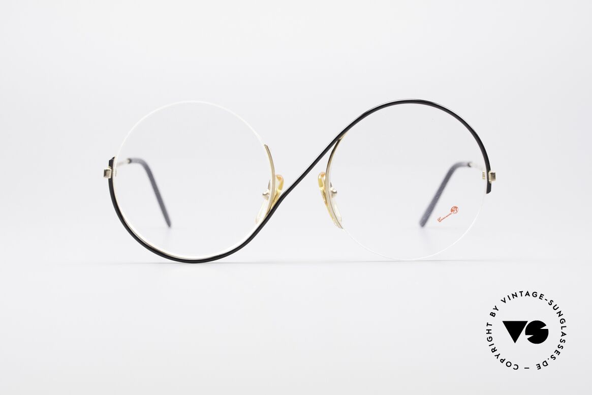 Casanova FC9 Gold Plated Art Frame, glamorous Casanova eyeglasses from around 1985, Made for Women Casanova FC9 Gold Plated Art Frame, glamorous Casanova eyeglasses from around 1985, Made for Women