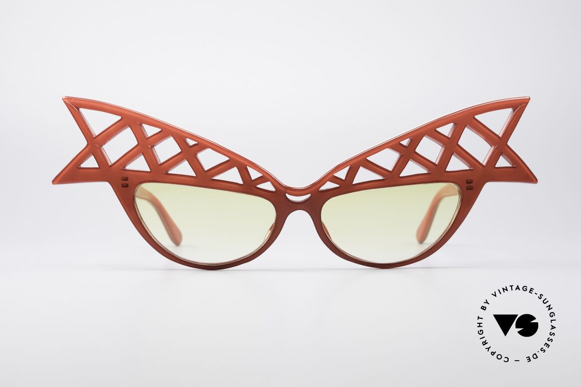 Alain Mikli WINGS 80's Haute Couture Sunglasses, ultra-rare Alain Mikli Paris WINGS vintage sunglasses, Made for Women