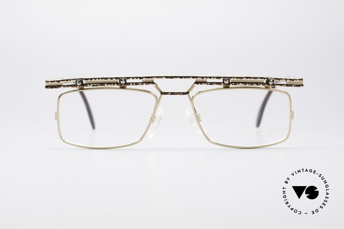Cazal 975 True Vintage No Retro Glasses, striking / square Cazal vintage glasses from 1996/97, Made for Men