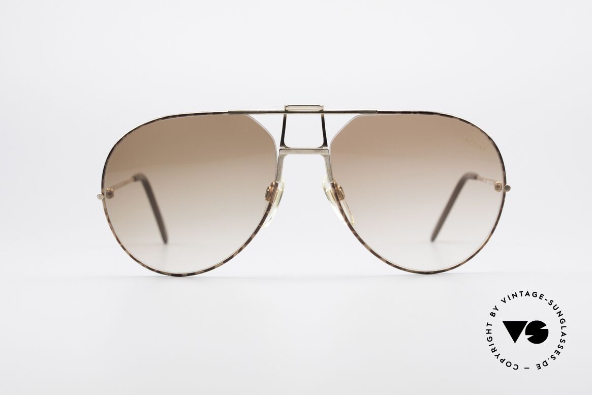 Jaguar 707 80's Luxury Sunglasses, "old british" aviator style sunglasses by Jaguar, Made for Men