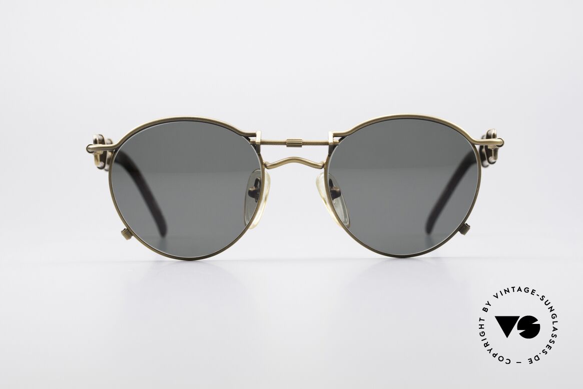 Jean Paul Gaultier 56-0174 Tupac 2Pac Sunglasses, the metal frame is adjustable in terms of the arm lengths, Made for Men and Women
