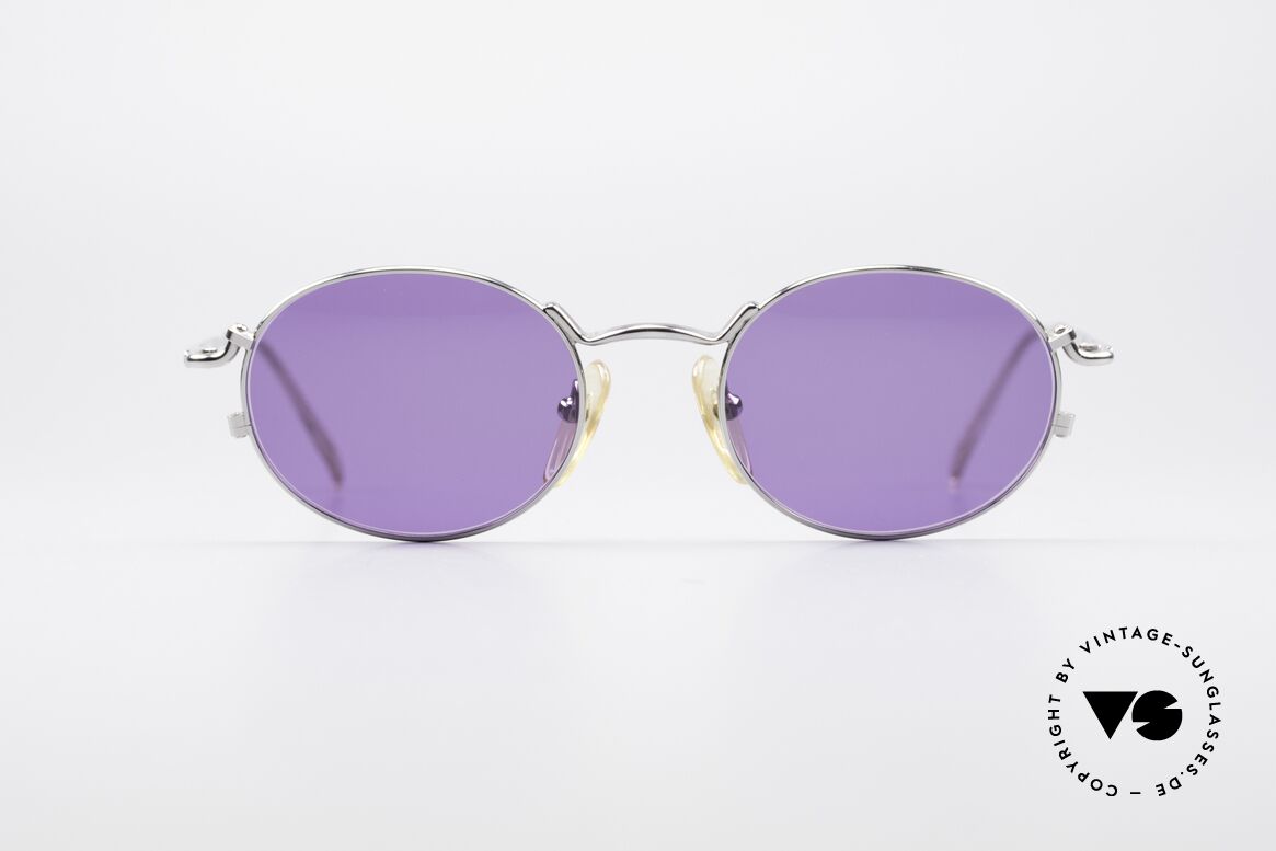Jean Paul Gaultier 57-2176 Oval Designer Sunglasses, unique 90's designer piece by Jean Paul Gaultier, Made for Men and Women