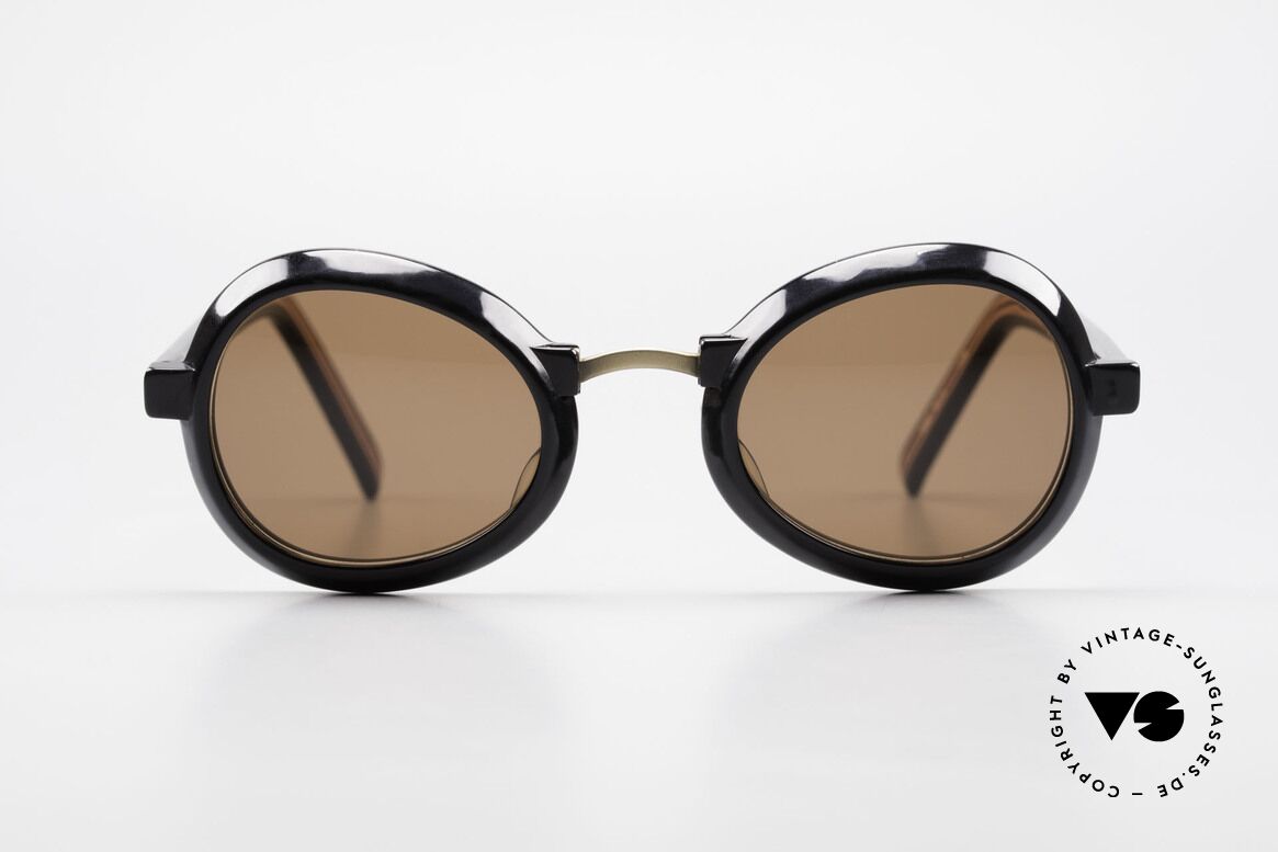 Jean Paul Gaultier 58-1274 Ladies And Gents Sunglasses, unique combination of materials, design & colors, Made for Men and Women