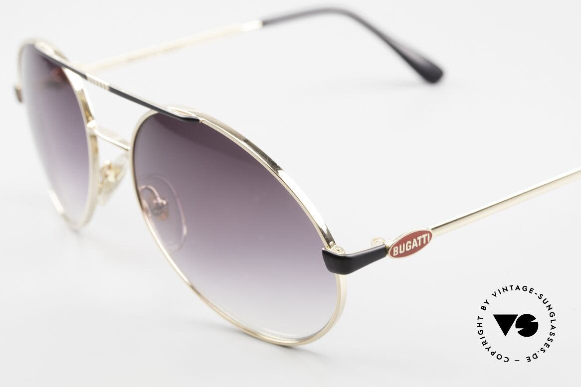 Bugatti 65837 80's Designer Sunglasses, materials (100% UV prot.) & workmanship on top level, Made for Men