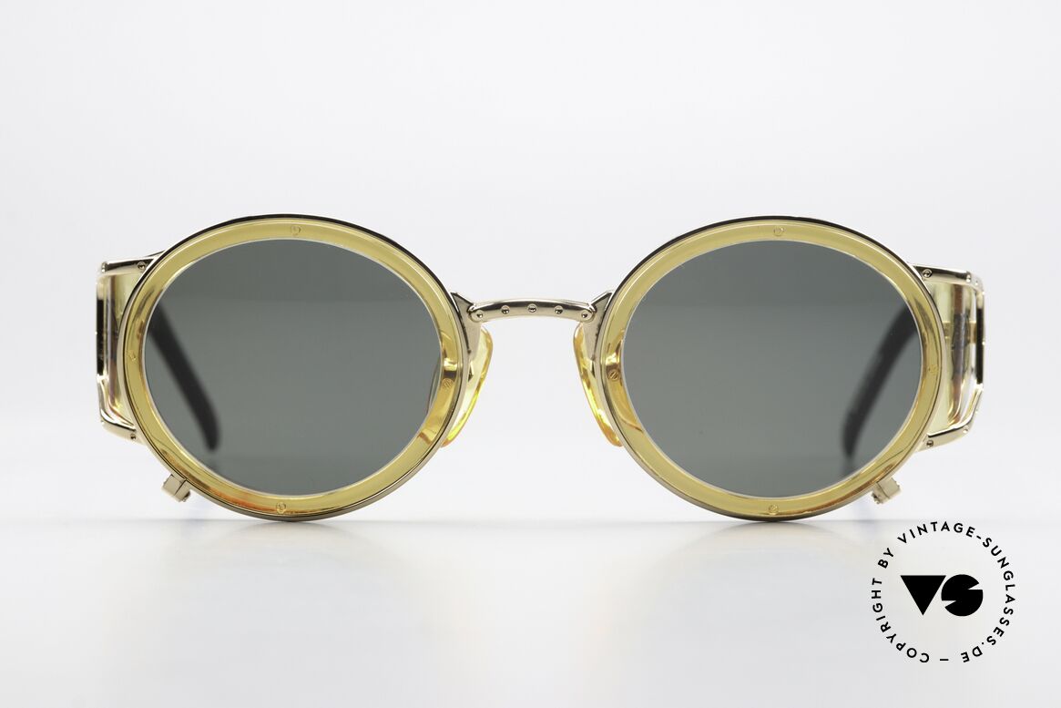 Jean Paul Gaultier 58-6201 Steampunk Vintage Shades, outstanding designer shades by Jean Paul GAULTIER, Made for Men and Women