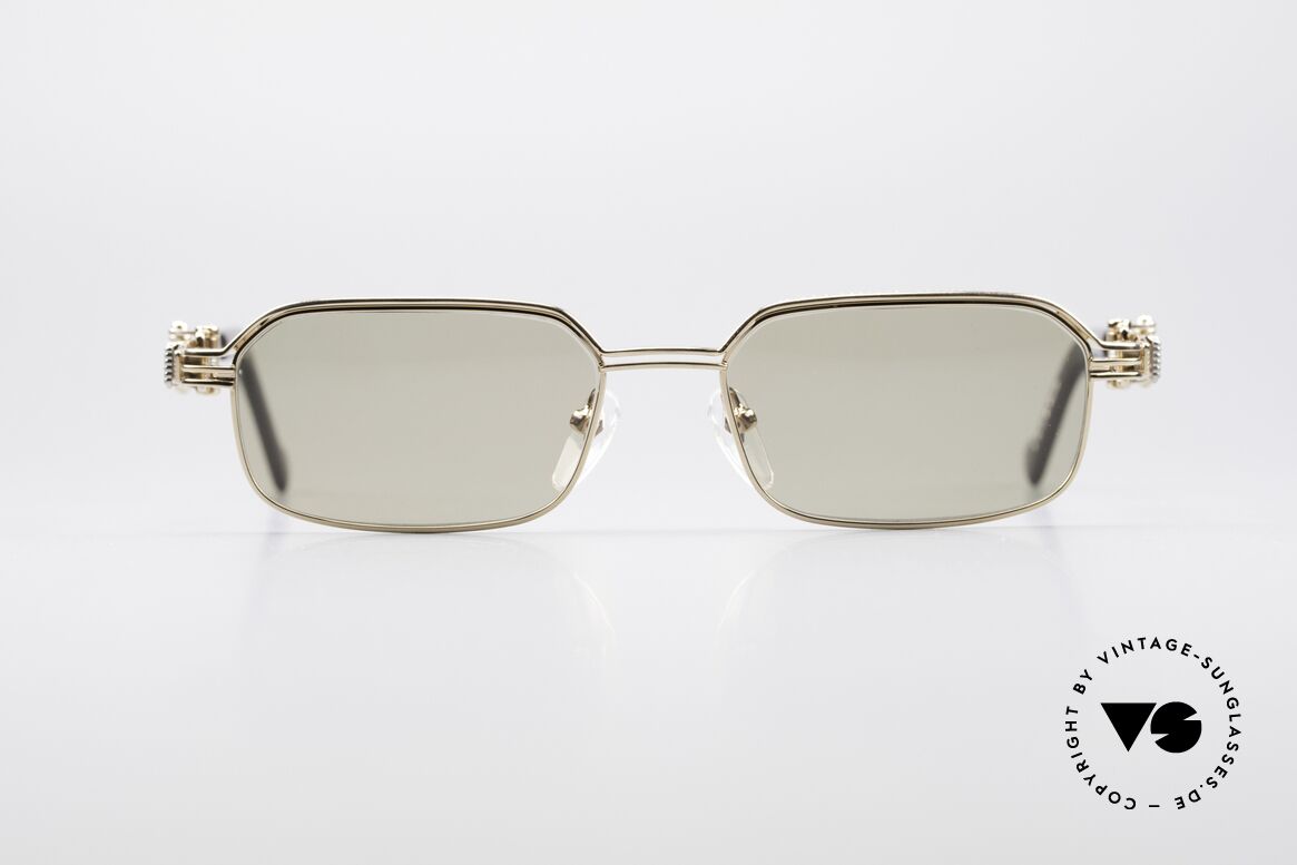 Jean Paul Gaultier 56-0002 Belt Buckle Adjustable Frame, vintage Jean Paul GAULTIER sunglasses from 1996, Made for Men