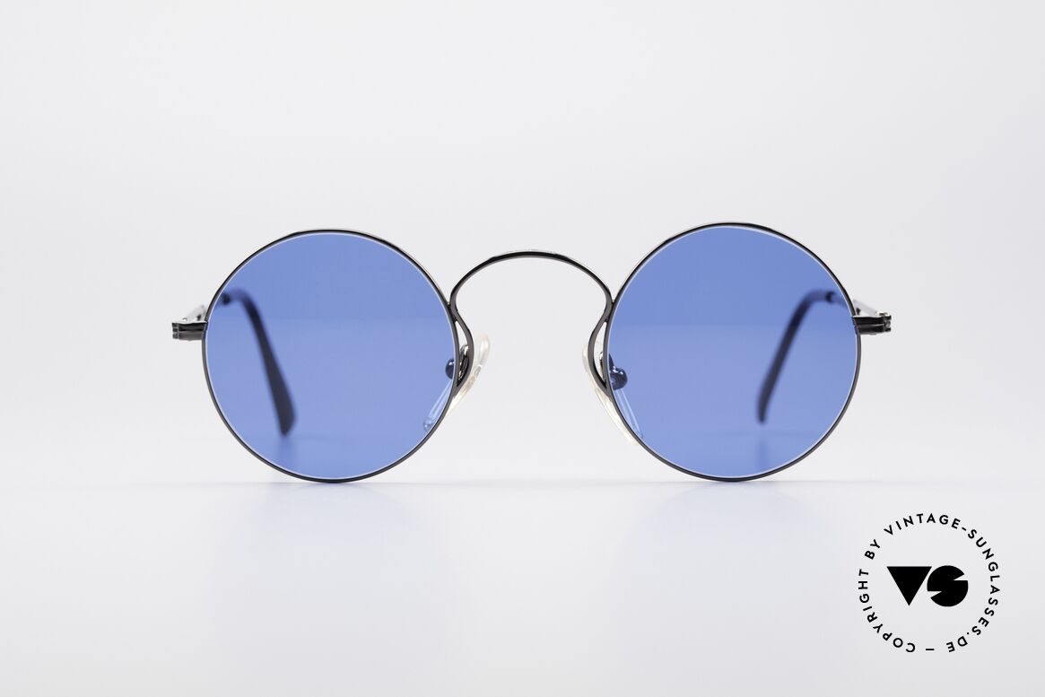 Jean Paul Gaultier 55-0172 Round 90's Sunglasses, designer sunglasses by Jean Paul Gaultier from 1994, Made for Men and Women